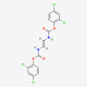 Bis(2,4-dichlorophenyl)vinylenedicarbamate