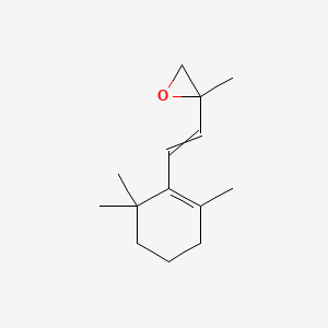 2-Methyl-2-[2-(2,6,6-trimethylcyclohex-1-en-1-yl)ethenyl]oxirane