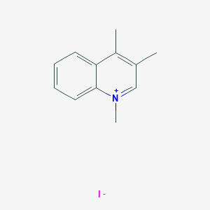 1,3,4-Trimethylquinolin-1-ium iodide