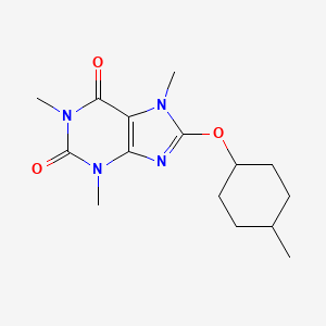 8-((cis-4-Methylcyclohexyl)oxy)caffeine