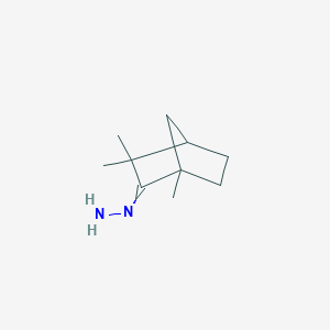 (1,3,3-Trimethylbicyclo[2.2.1]heptan-2-ylidene)hydrazine