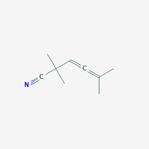 2,2,5-Trimethylhexa-3,4-dienenitrile