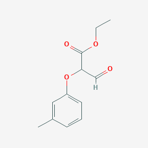 Ethyl 2-(3-methylphenoxy)-3-oxopropanoate