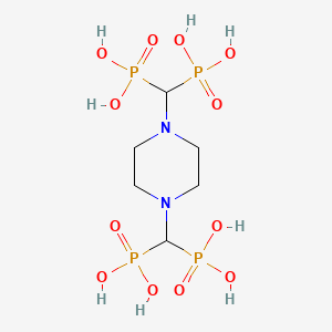 Phosphonic acid, (1,4-piperazinediyldimethylidyne)tetrakis-