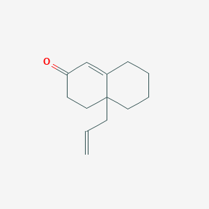 4a-(Prop-2-en-1-yl)-4,4a,5,6,7,8-hexahydronaphthalen-2(3h)-one