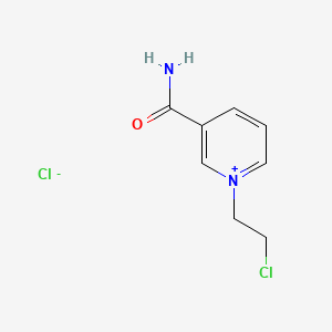 1-(2-Chloroethyl)-3-carbamoylpyridinium chloride