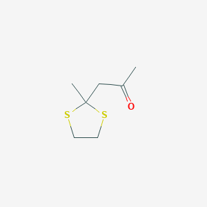 1-(2-Methyl-1,3-dithiolan-2-yl)propan-2-one