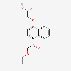 1-(4-Ethoxyacetyl-1-naphthyloxy)-2-propanol