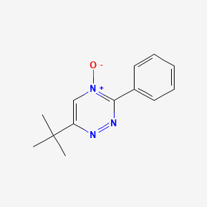 6-tert-Butyl-4-oxo-3-phenyl-1,2,4lambda~5~-triazine