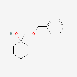 1-[(Benzyloxy)methyl]cyclohexan-1-ol