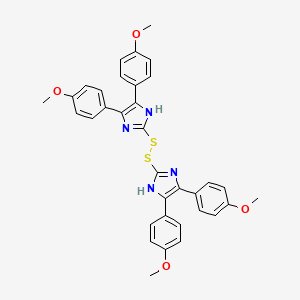 2,2'-Disulfanediylbis[4,5-bis(4-methoxyphenyl)-1H-imidazole]