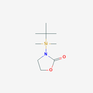 3-[tert-Butyl(dimethyl)silyl]-1,3-oxazolidin-2-one