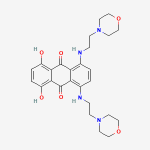 9,10-Anthracenedione, 1,4-dihydroxy-5,8-bis((2-(4-morpholinyl)ethyl)amino)-