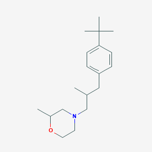 4-[3-(4-tert-Butylphenyl)-2-methylpropyl]-2-methylmorpholine