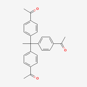 1,1',1''-[Ethane-1,1,1-triyltri(4,1-phenylene)]tri(ethan-1-one)