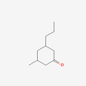 3-Methyl-5-propylcyclohexan-1-one