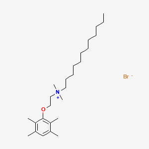 1-Dodecanaminium, N,N-dimethyl-N-(2-(2,3,5,6-tetramethylphenoxy)ethyl)-,bromide