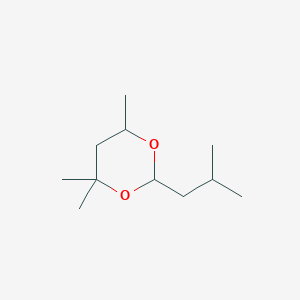 4,4,6-Trimethyl-2-(2-methylpropyl)-1,3-dioxane