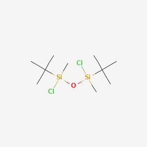 Disiloxane, 1,3-dichloro-1,3-bis(1,1-dimethylethyl)-1,3-dimethyl-