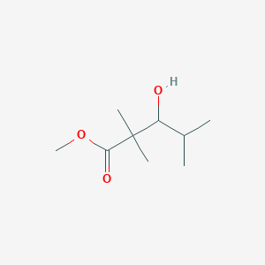 Pentanoic acid, 3-hydroxy-2,2,4-trimethyl-, methyl ester