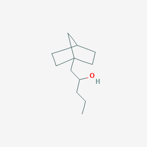B144634 1-(Bicyclo[2.2.1]heptan-1-yl)-2-pentanol CAS No. 129917-19-7