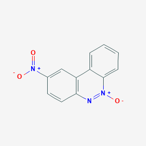 Benzo(c)cinnoline, 2-nitro-, 6-oxide