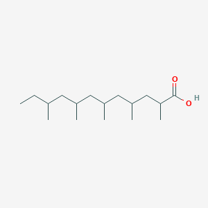 2,4,6,8,10-Pentamethyldodecanoic acid