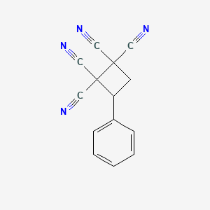 1,1,2,2-Cyclobutanetetracarbonitrile, 3-phenyl-