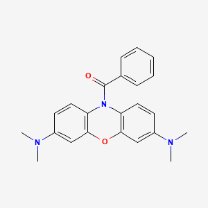 [3,7-Bis(dimethylamino)-10H-phenoxazin-10-yl](phenyl)methanone