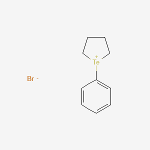 1-Phenyltellurolan-1-ium bromide