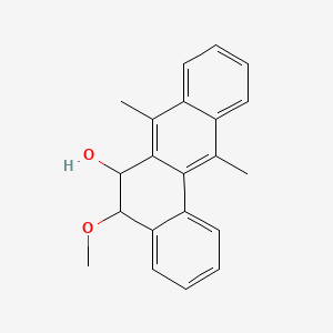 5-Methoxy-7,12-dimethyl-5,6-dihydrobenzo[a]anthracen-6-ol