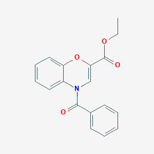 Ethyl 4-benzoyl-4H-1,4-benzoxazine-2-carboxylate