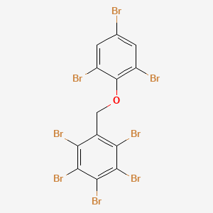 1,2,3,4,5-Pentabromo-6-[(2,4,6-tribromophenoxy)methyl]benzene