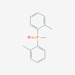 molecular formula C15H17OP B14463967 Methylbis(2-methylphenyl)oxo-lambda~5~-phosphane CAS No. 66568-24-9