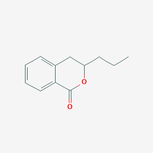 1H-2-Benzopyran-1-one, 3,4-dihydro-3-propyl-