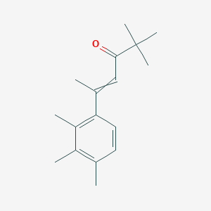 2,2-Dimethyl-5-(2,3,4-trimethylphenyl)hex-4-en-3-one