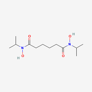 N~1~,N~6~-Dihydroxy-N~1~,N~6~-di(propan-2-yl)hexanediamide