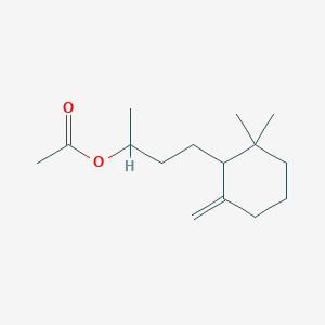 4-(2,2-Dimethyl-6-methylidenecyclohexyl)butan-2-yl acetate