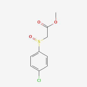 Methyl (4-chlorobenzene-1-sulfinyl)acetate