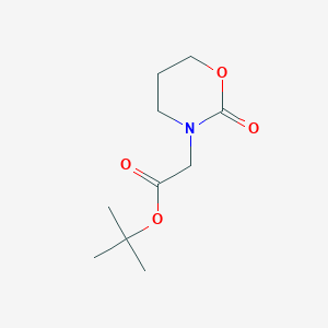 tert-Butyl 2-(2-oxo-1,3-oxazinan-3-yl)acetate