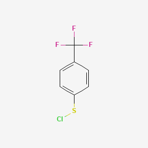 1-(Chlorosulfanyl)-4-(trifluoromethyl)benzene