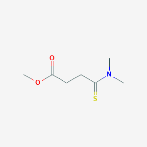 Methyl 4-(dimethylamino)-4-sulfanylidenebutanoate