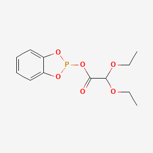 2-[(Diethoxyacetyl)oxy]-2H-1,3,2-benzodioxaphosphole