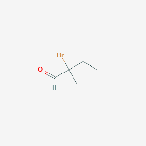 2-Bromo-2-methylbutanal