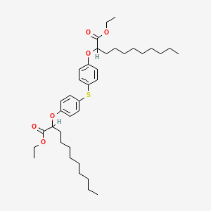 Diethyl 2,2'-(thiobis(4,1-phenyleneoxy))bisundecanoate