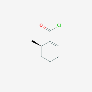 (6R)-6-Methylcyclohex-1-ene-1-carbonyl chloride