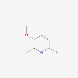 molecular formula C7H8FNO B1446497 6-氟-3-甲氧基-2-甲基吡啶 CAS No. 1227581-03-4