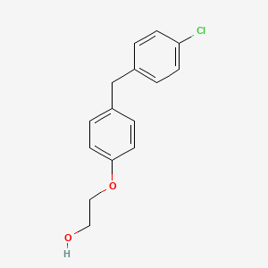 Ethanol, 2-(4-(p-chlorobenzyl)phenoxy)-