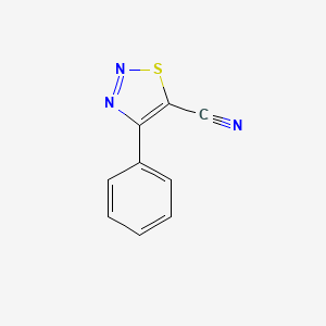 4-Phenyl-1,2,3-thiadiazole-5-carbonitrile