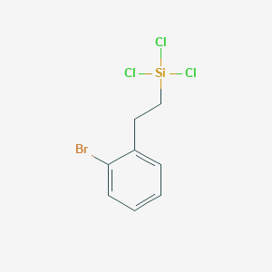 [2-(2-Bromophenyl)ethyl](trichloro)silane